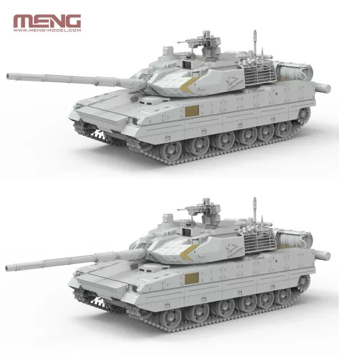 MENG-Model 1:35 PLA ZTQ15 Light Tank w/Add-On Armor