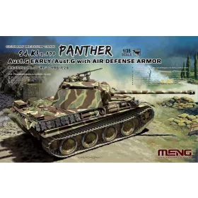   MENG-Model 1:35 German Medium Tank Sd.Kfz.171 Panther Ausf.G Early/Ausf.G w. Air Defense Armor