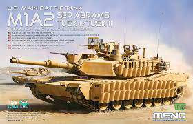 Meng Model 1:35 - U.S.Main Battle Tank M1A2 SEP Abrams TUSK TUSK I/TUSK II