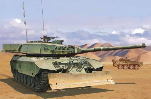 Meng Model 1:35 Canadian Main Battle Tank Leopard C2 MEXAS w/Dozer Blade