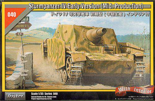 Tristar 1:35 Sturmpanzer IV Early Version (Mid Production) with Interior