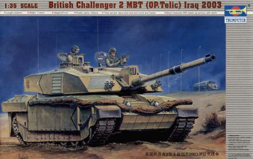 Trumpeter 1:35 British Challenger 2 MBT (Operation Telic) Iraq 2003
