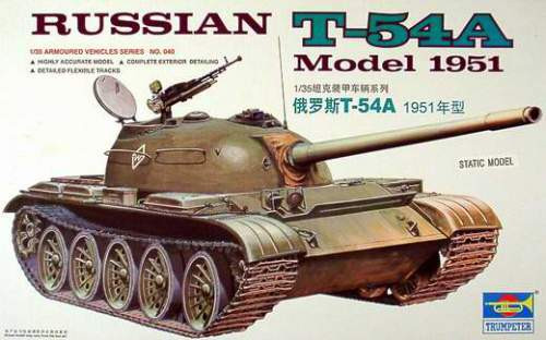 Trumpeter 1:35 Russian T-54A model 1951
