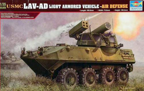 Trumpeter 1:35 USMC LAV-AD Light Armored Vehicle-Air Defense 00393