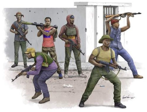 Trumpeter 1:35 African Freedom Fighters