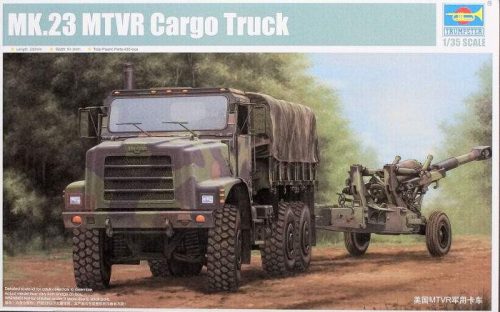 Trumpeter 1:35 MTVR MK.23 Cargo Truck teherautó makett