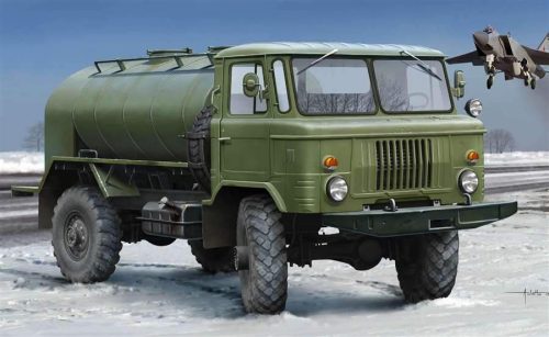 Trumpeter 1:35 Russian GAZ-66 Oil Truck harcjármű makett
