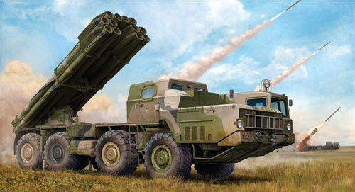 Trumpeter 1:35 - Russian 9A52-2 Smerch-M multiple rocket launcher