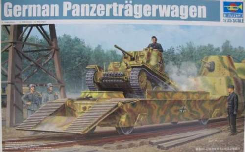 Trumpeter 1:35 German Panzerträgerwagen 01508 mozdony makett