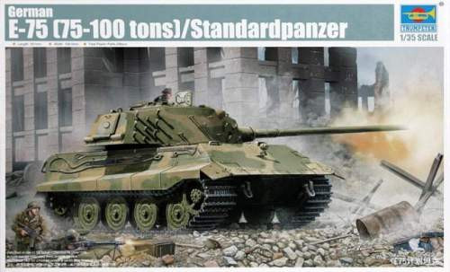 Trumpeter 1:35 German E-75 (75-100 tons) Standardpanzer