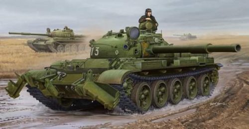 Trumpeter 1:35 - Russian T-62 Mod.1975-KMT-6 Mine Plower - harcjármű makett