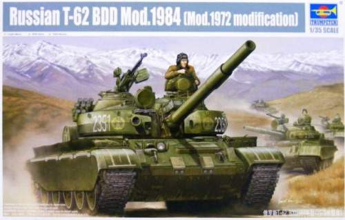 Trumpeter 1:35 Russian T-62 BDD Mod.1984 (Mod.1972 modification) 01554
