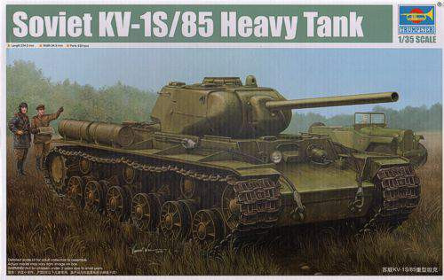 Trumpeter 1:35 Russian KV-1S/85 Soviet Heavy Tank