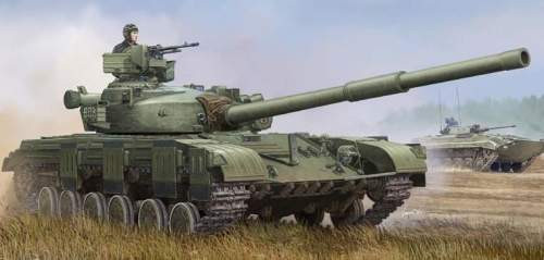 trumpeter 1:35 Soviet T-64 MOD 1972 tank 01578 harcjármű makett