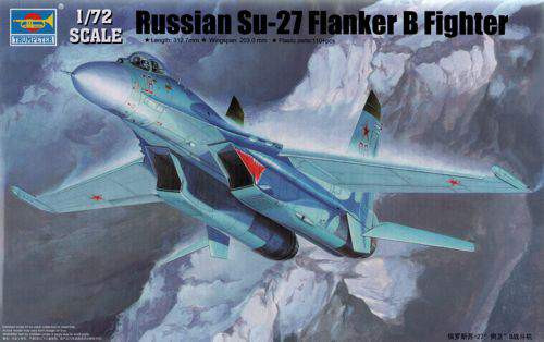 Trumpeter 1:72 Russian Su-27 Flanker B Fighter