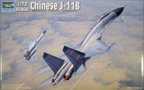 Trumpeter 1:72 Chinese J-11B Fighter 01662 repülő makett