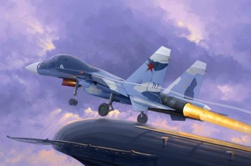 Trumpeter 1:72 Russian Su-33UB Flanker D repülő makett 
