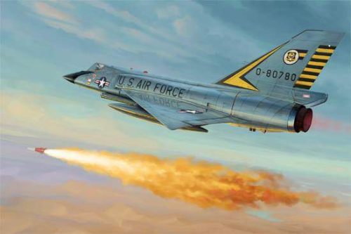 Trumpeter 1:72 US F-106A Delta Dart repülőgép makett