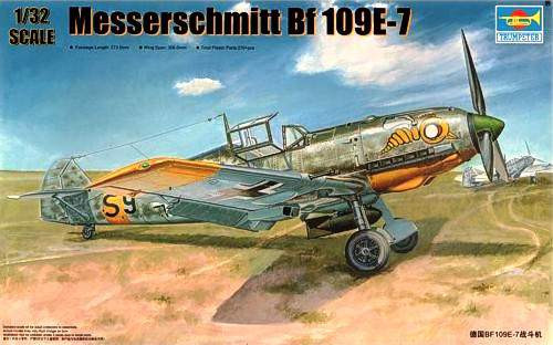 Trumpeter 1:32 Messerschmitt Bf 109E-7