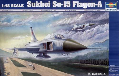Trumpeter 1:48 Sukhoi Su-15 Flagon-A 02810 repülő makett