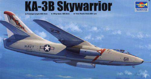 Trumpeter 1:48 KA-3B Skywarrior Strategic Bomber 
