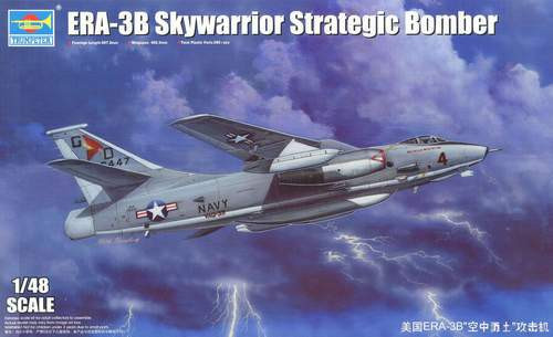 Trumpeter 1:48 ERA-3B Skywarrior Strategic Bomber