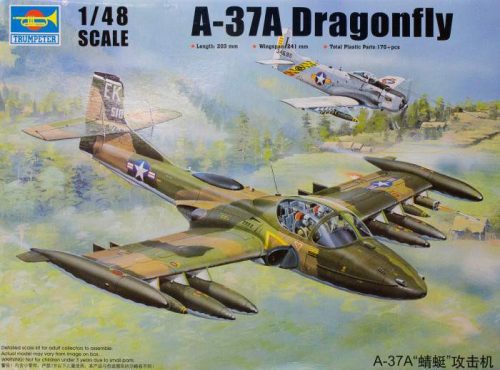 Trumpeter 1:48 US A-37A Dragonfly Light Ground-Attack