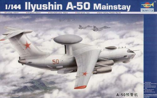 Trumpeter 1:144 Ilyushin A-50 Mainstay repülő makett