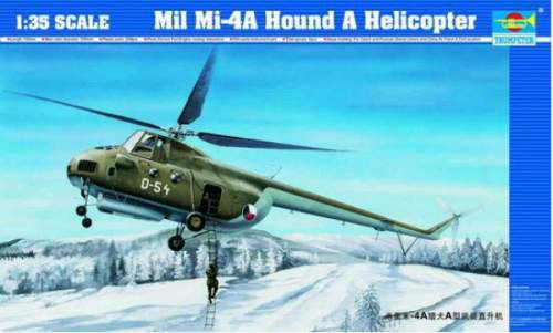 Trumpeter 1:35 Mil Mi-4A Hound 05101 helikopter makett