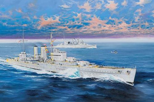 Trumpeter 1:350 HMS Exeter hajó makett