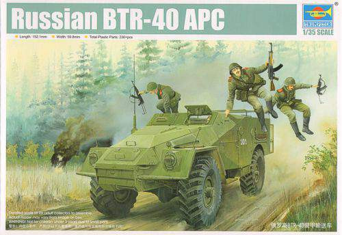 Trumpeter 1:35 Russian BTR-40 APC