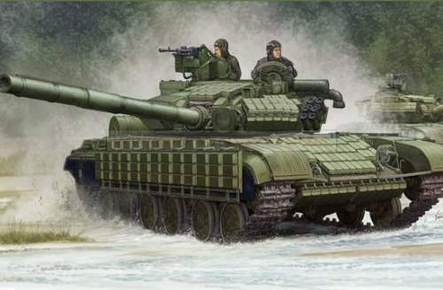 Trumpeter 1:35 - Soviet T-64BV MOD 1985  - harcjármű makett 