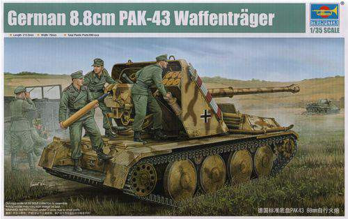 Trumpeter 1:35 Waffentrager Pak-43 8.8cm Self Propelled Gun