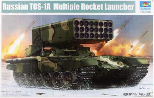 Trumpeter 1:35 Russian TOS-1 24 Barrel Multiple Rocket Launcher