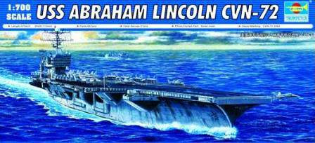 Trumpeter 1:700 USS Abraham Lincoln CVN-72