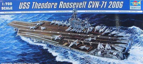 Trumpeter 1:700 USS Theodore Roosevelt CVN-71 2006