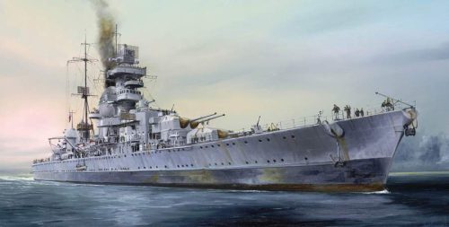 Trumpeter 1:700 German cruiser Prinz Eugen 1945