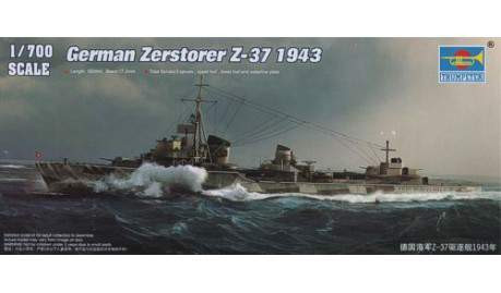 Trumpeter 1:700 German Zerstörer Z-37