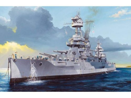 Trumpeter 1:700 USS New York BB-34 hajó makett