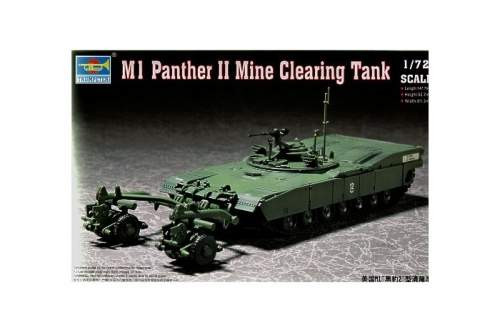 Trumpeter 1:72 M1 Panther II Mine Clearing Tank 07280 harcjármű makett