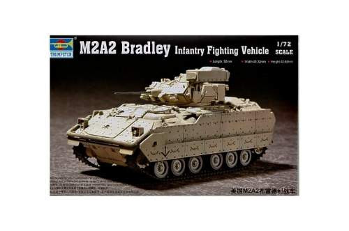 Trumpeter 1:72 M2A2 Bradley Infantry Fighting Vehicle 07296 harcjármű