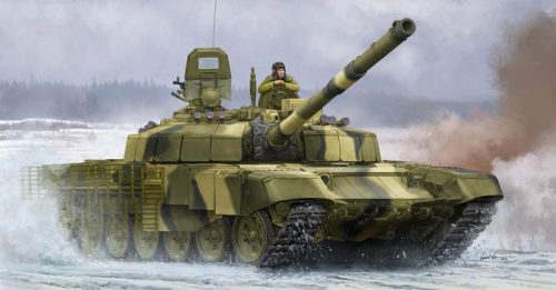 Trumpeter 1:35 Russian T-72B2 MBT harcjármű makett