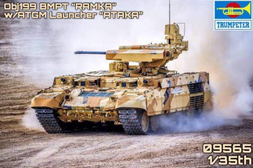 Trumpeter 1:35 Russian Obj199 BMPT Ramka w ATGM launcher ATAKA