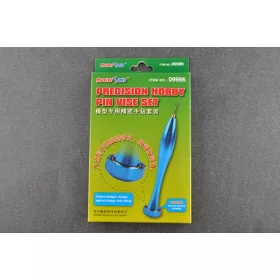   Trumpeter Master Tools Precision Hobby Pin Vise Set (0.3-1.2mm)