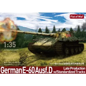   Modelcollect 1:35 Fist of War German E60 Ausf.D late type 12.8cm tank