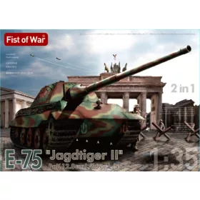 Modelcollect 1:35 E75 Jagdtiger II with 128mm Kwk 2 in 1