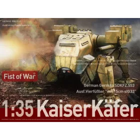   Modelcollect 1:35 German Sdkfz 553 Kaiserkafer with Twin 15 cm sIG 33 Howitzers