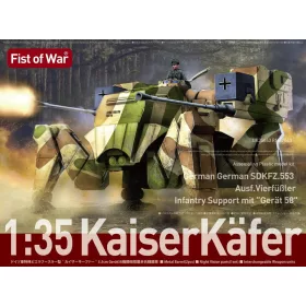  Modelcollect 1:35 German Sdkfz 553 KaiserKäfer with Gerat 58