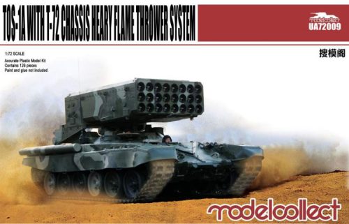 Modelcollect 1:72 TOS-1A Heavy Flame Thrower System W/T-72 Chassis