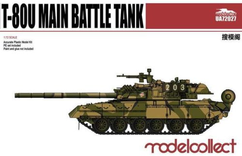 Modelcollect 1:72 T-80U Main Battle Tank